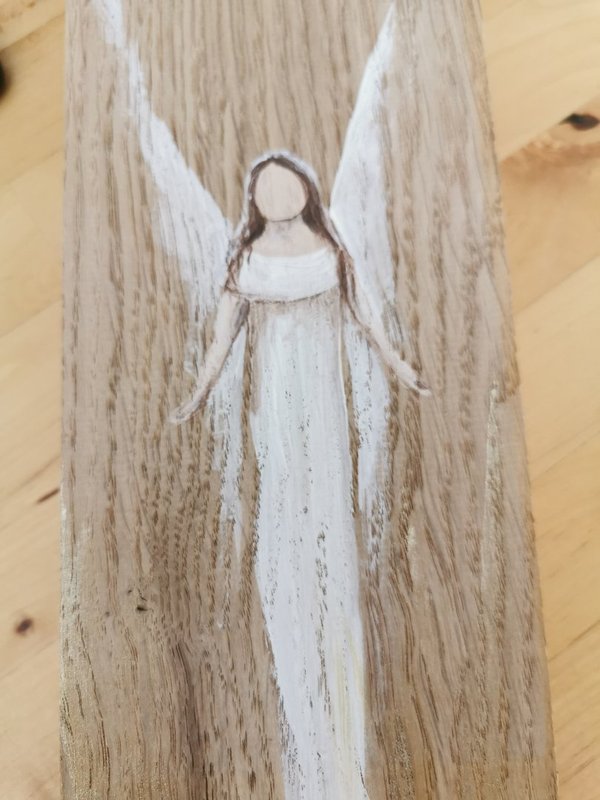 Seelen - Engel auf Holz für Simone
